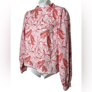 BTFL-Life Camila Floral Embroidered Top